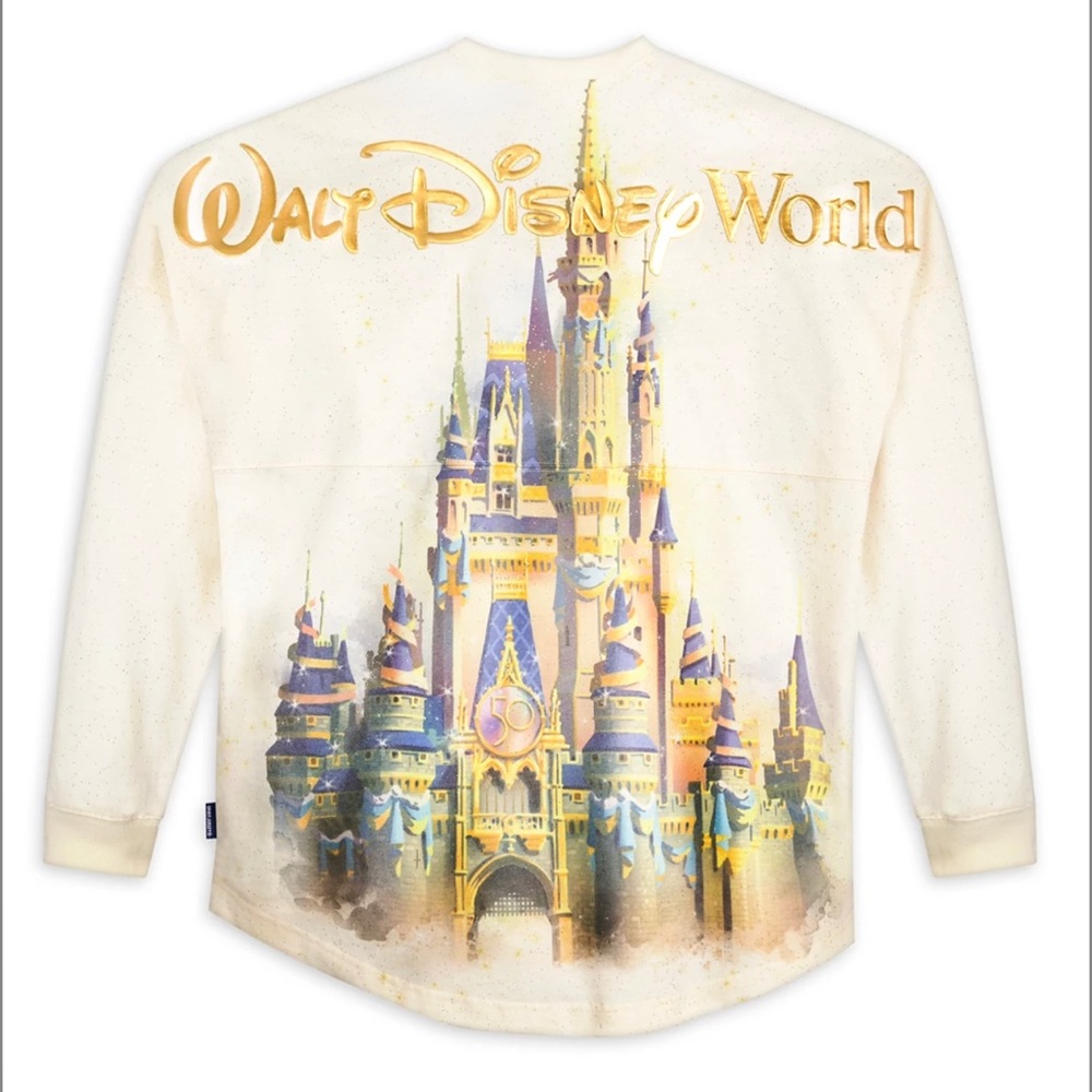 NWT Disney 50th Anniversary Castle Spirit Jersey - XS
